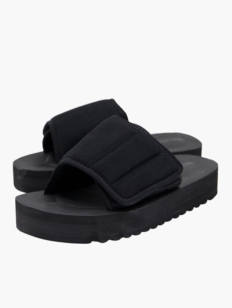 Mens sliders top wide fit